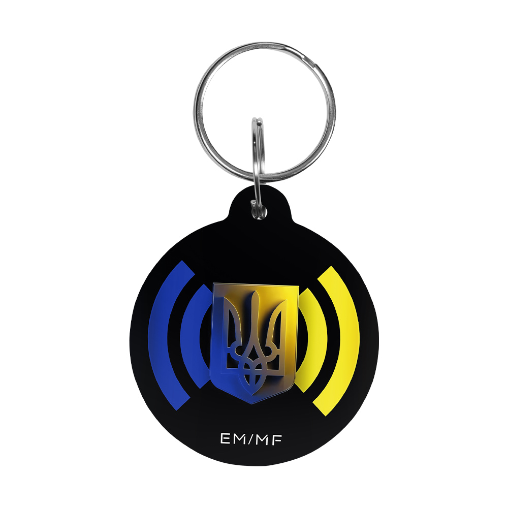 Ключ Proxymity-key EM+MF epoxy (Круглий д=35 мм) герб Ключ Proxymity-key EM+MF epoxy (Круглий д=35 мм) герб