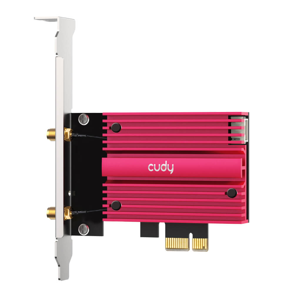 Адаптер WE4000 AX5400 Wi-Fi 6E PCI Express Adapter Cudy Адаптер WE4000 AX5400 Wi-Fi 6E PCI Express Adapter Cudy