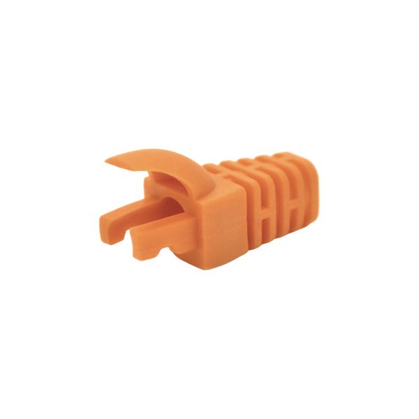 Чохол ізолюючий для роз'єма RJ-45 Cat.5/Cat.6, (N) ПВХ помаранчевий (100 шт/уп)