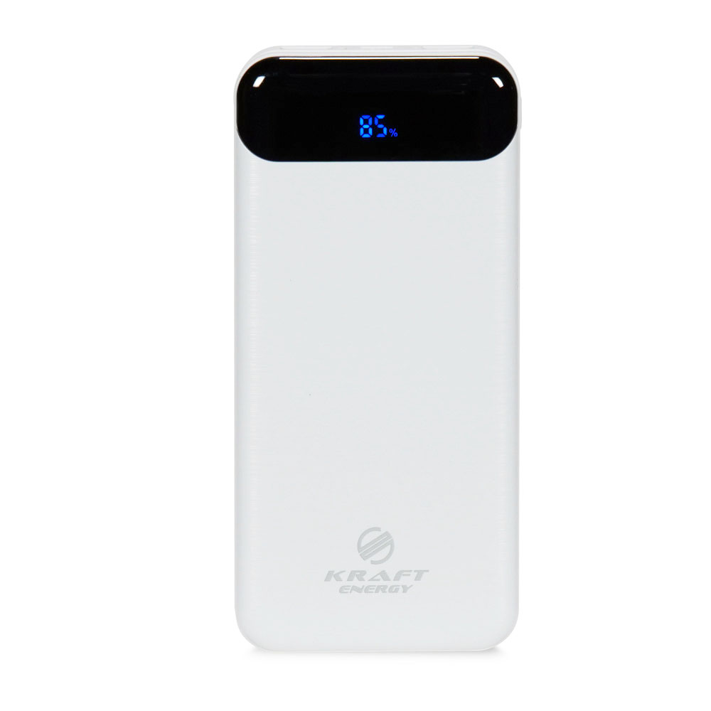 Power Bank KPB-2020FC (20000 mAh) White Kraft