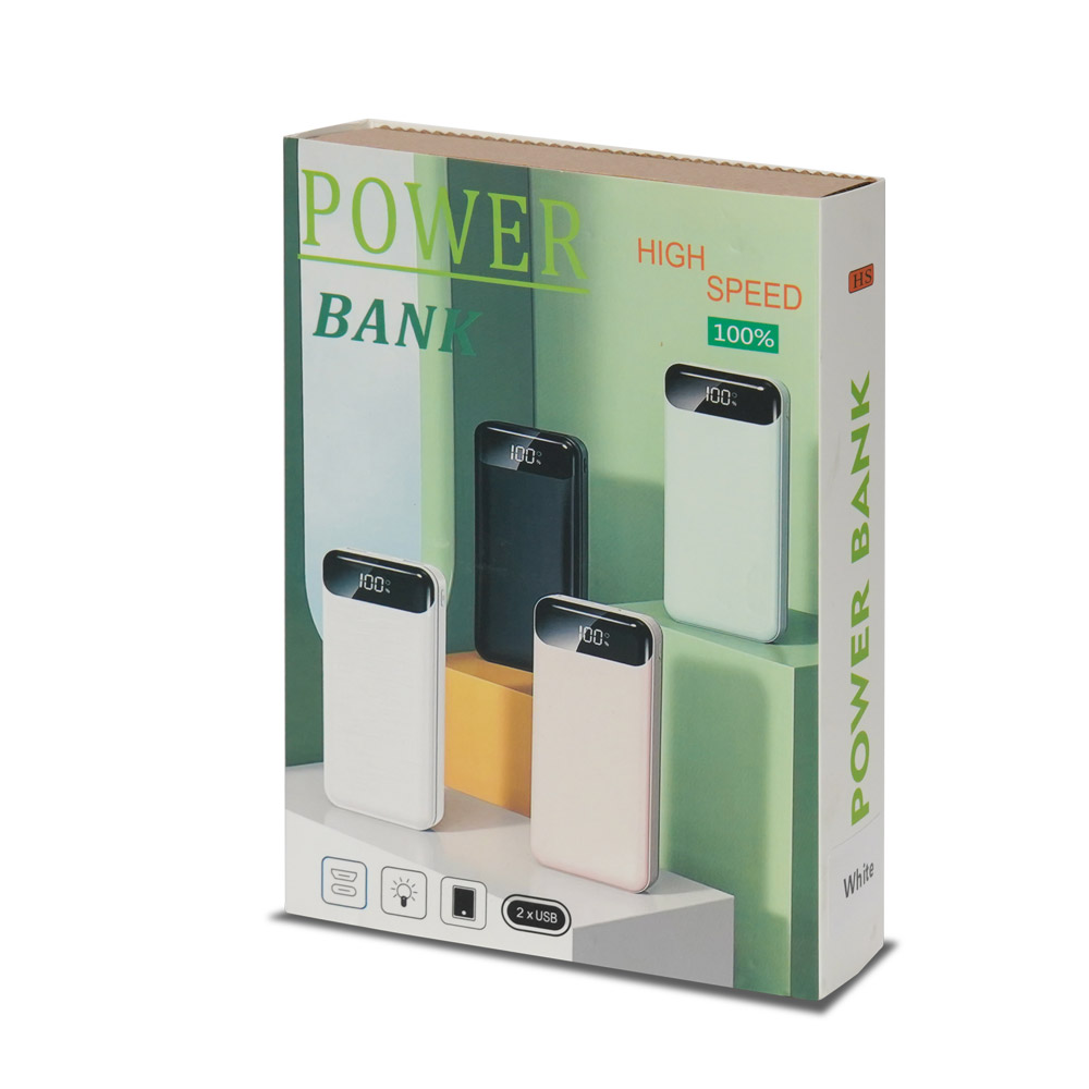 Power Bank KPB-2020FC (20000 mAh) White Kraft