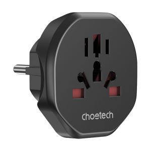 Перехідник мережевий EU універсальна розетка PD5030 Choetech