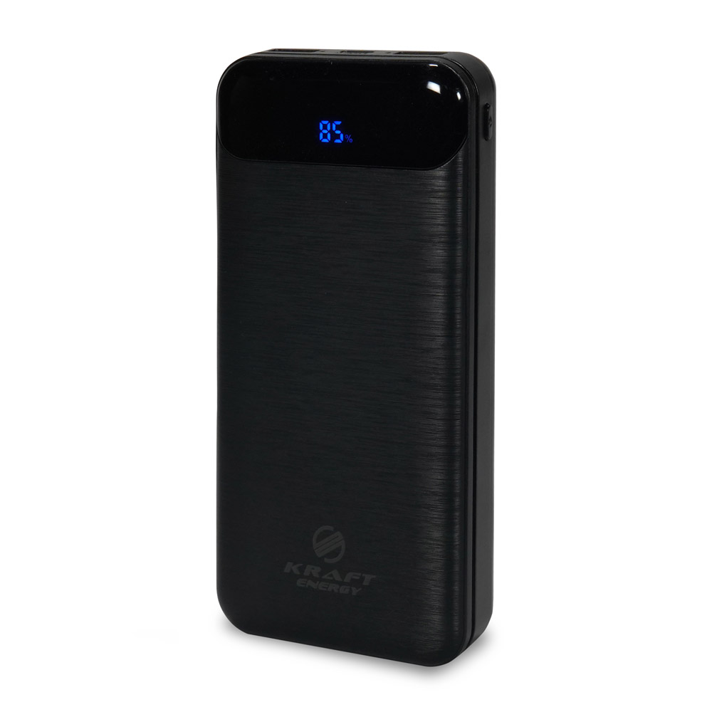 Power Bank KPB-2020FC (20000 mAh) Black Kraft Power Bank KPB-2020FC (20000 mAh) Black Kraft