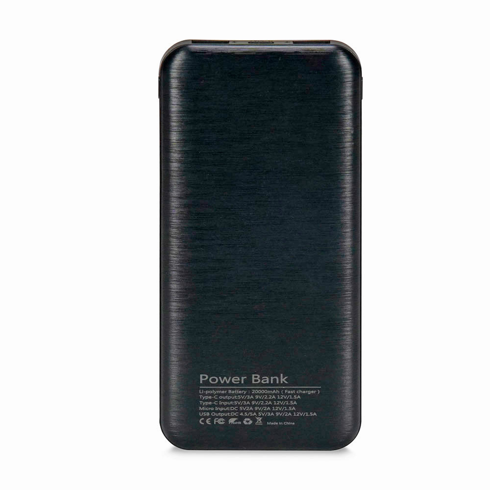 Power Bank KPB-2020FC (20000 mAh) Black Kraft Power Bank KPB-2020FC (20000 mAh) Black Kraft