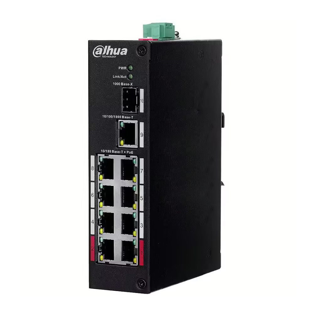 PoE комутатор DH-PFS3110-8ET-96 Dahua
