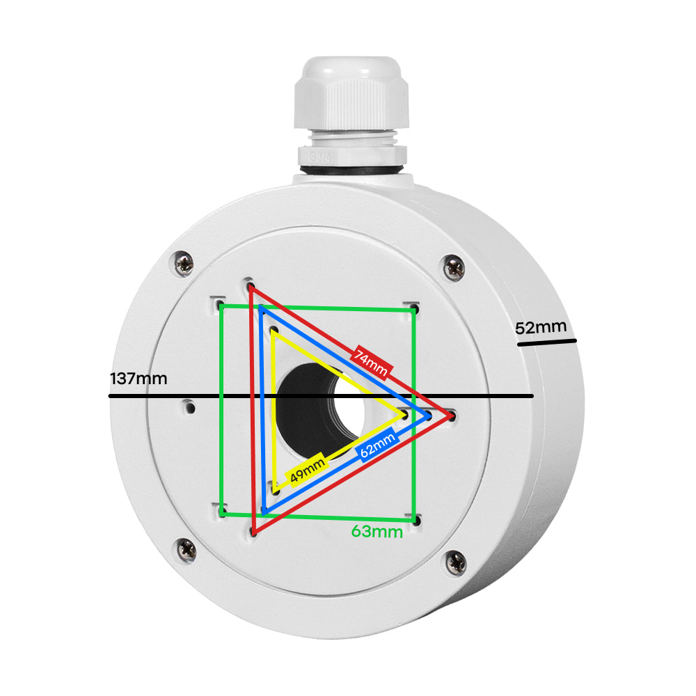Монтажна коробка VLC-06BXH(M) Light Vision Монтажна коробка VLC-06BXH(M) Light Vision