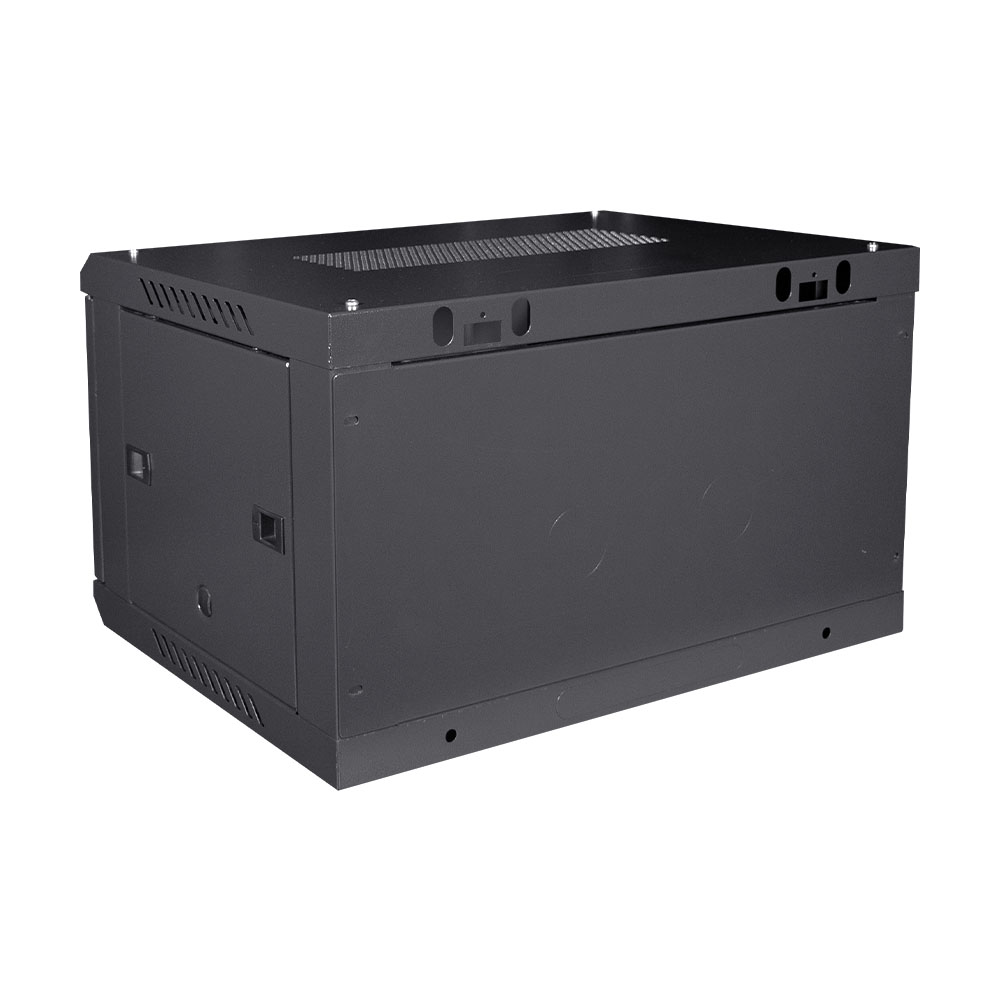 Комутаційна шафа NVC-6U/600x450x350 Black Комутаційна шафа NVC-6U/600x450x350 Black