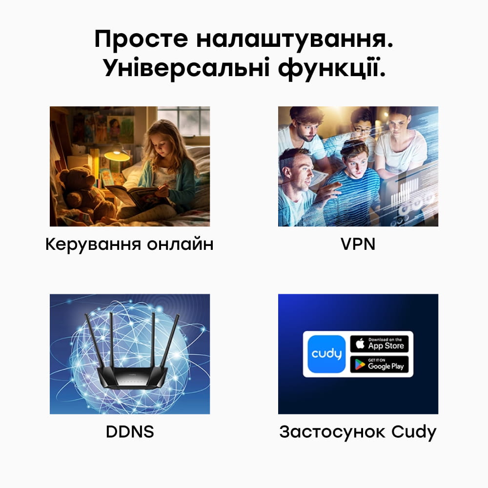 Маршрутизатор LT400 Wi-Fi 4G LTE CAT4 Cudy Маршрутизатор LT400 Wi-Fi 4G LTE CAT4 Cudy