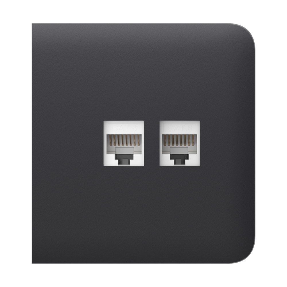 Фронтальна панель Ajax SideCover (LAN) graphite Фронтальна панель Ajax SideCover (LAN) graphite