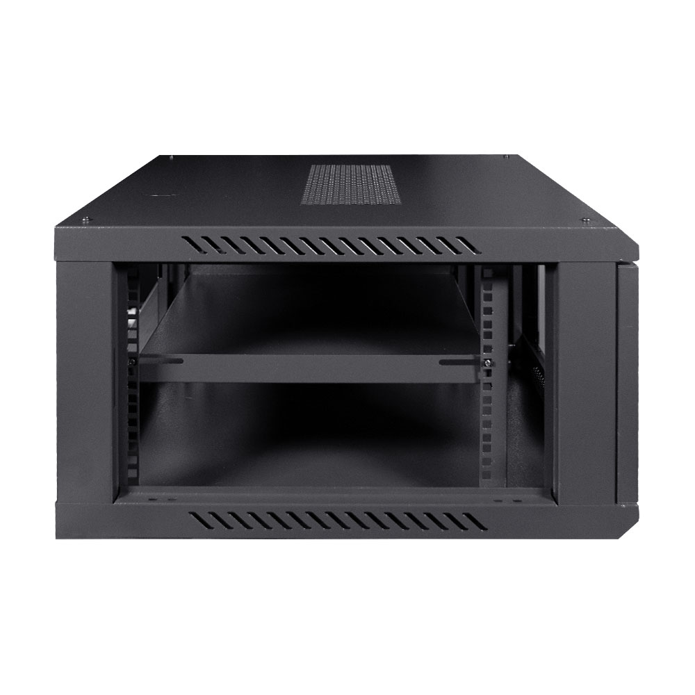 Комутаційна шафа NVC-6U/600x600x350 Black Комутаційна шафа NVC-6U/600x600x350 Black