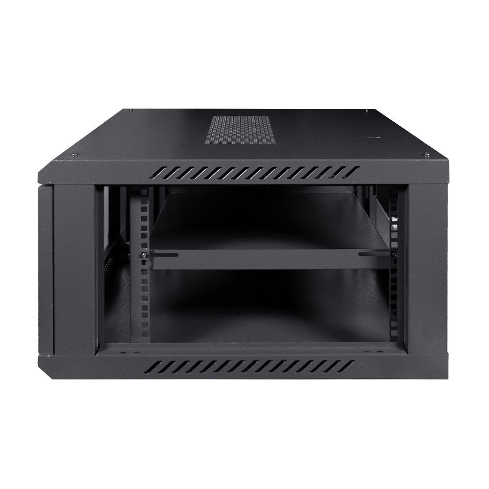 Комутаційна шафа NVC-6U/600x600x350 Black Комутаційна шафа NVC-6U/600x600x350 Black