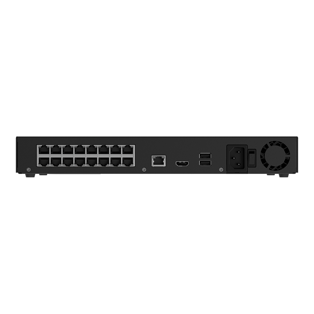 Мережевий відеореєстратор Ajax NVR H2D16PAC (16-ch) Black Мережевий відеореєстратор Ajax NVR H2D16PAC (16-ch) Black