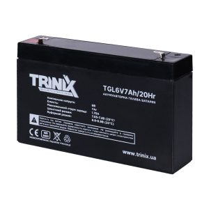 Акумуляторна батарея TGL6V7Ah/20Hr TRINIX GEL