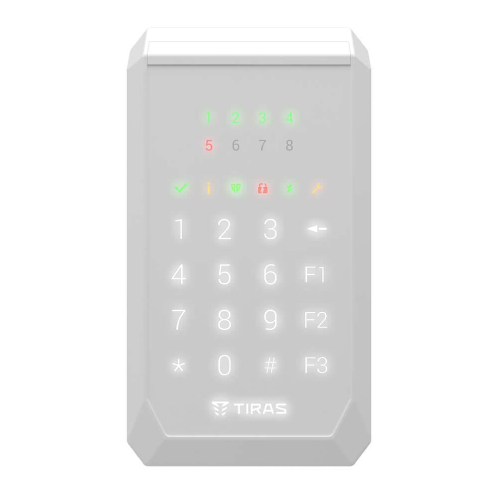Клавіатура K-PAD8+ WHITE Tiras Клавіатура K-PAD8+ WHITE Tiras