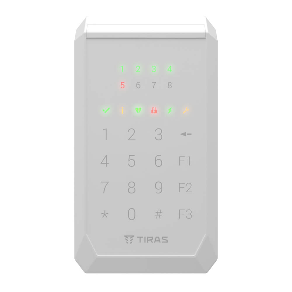 Клавіатура K-PAD8+ WHITE Tiras Клавіатура K-PAD8+ WHITE Tiras