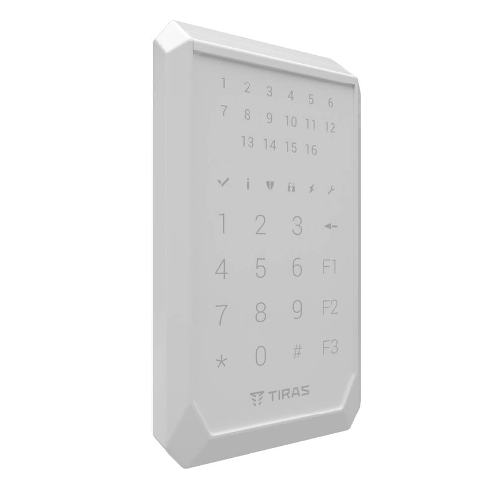 Клавіатура K-PAD16 WHITE Tiras Клавіатура K-PAD16 WHITE Tiras