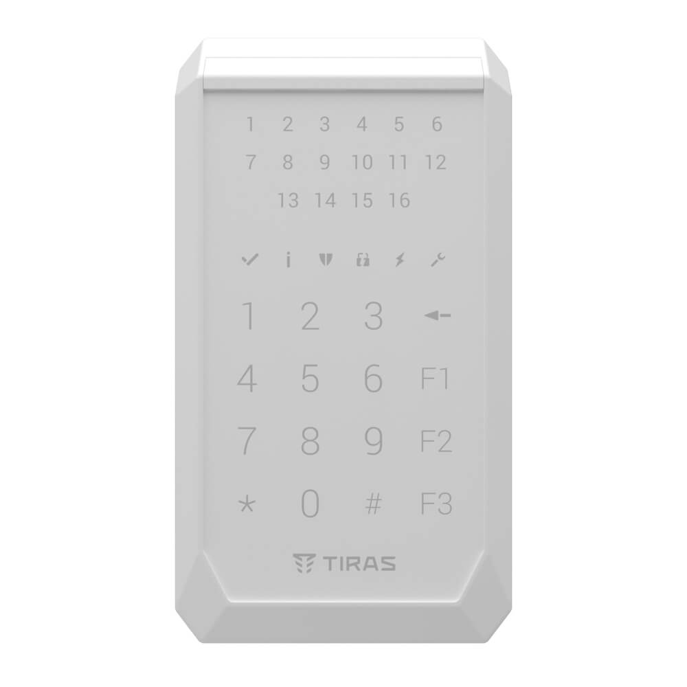 Клавіатура K-PAD16 WHITE Tiras Клавіатура K-PAD16 WHITE Tiras
