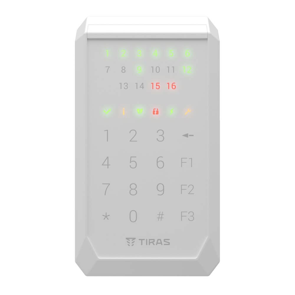 Клавіатура K-PAD16 WHITE Tiras Клавіатура K-PAD16 WHITE Tiras