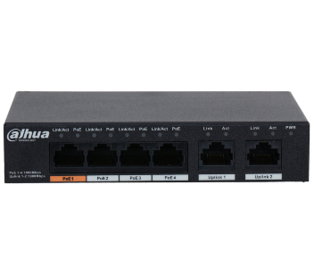PoE комутатор DH-PFS3006-4GT-60 Dahua PoE комутатор DH-PFS3006-4GT-60 Dahua