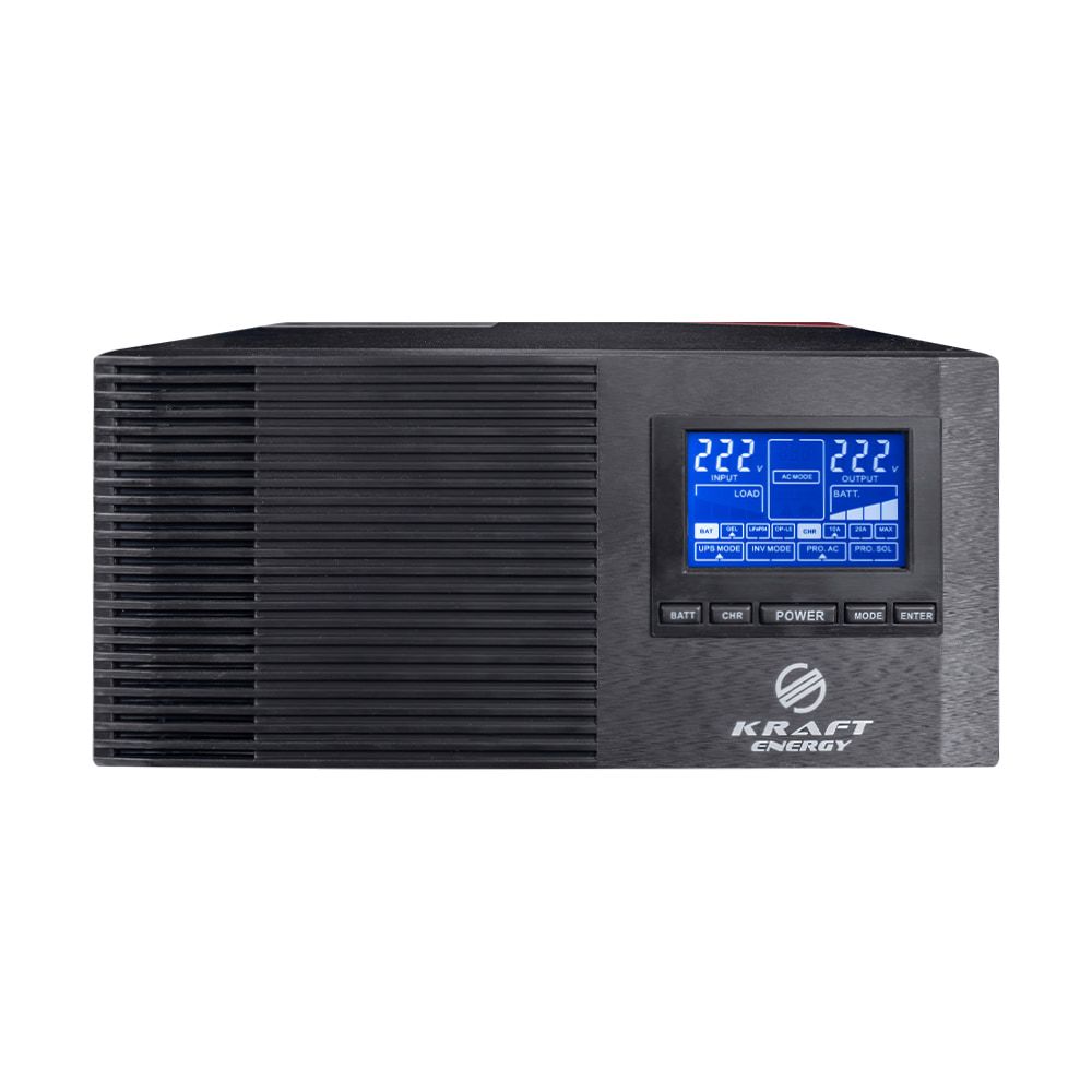 Інвертор KRF-AVR800VA/640W-12V Kraft Інвертор KRF-AVR800VA/640W-12V Kraft