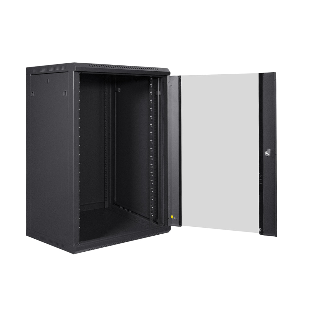 Комутаційна шафа TRX-18U/600x600x903 Black Комутаційна шафа TRX-18U/600x600x903 Black