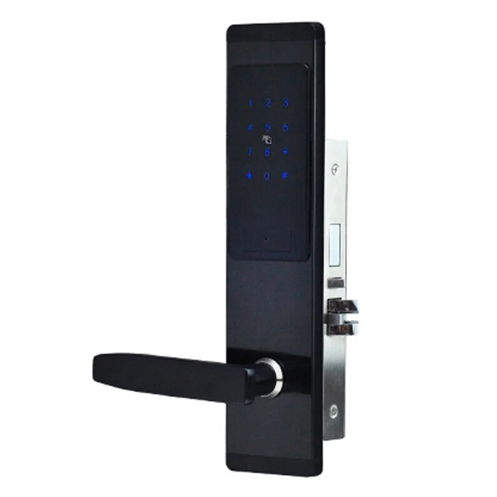 Замок електромеханічний TRL-5102BT BLACK Right TRINIX Замок електромеханічний TRL-5102BT BLACK Right TRINIX