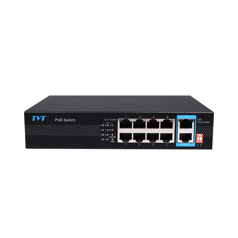 PoE комутатор TD-B2208S1-PGU TVT PoE комутатор TD-B2208S1-PGU TVT