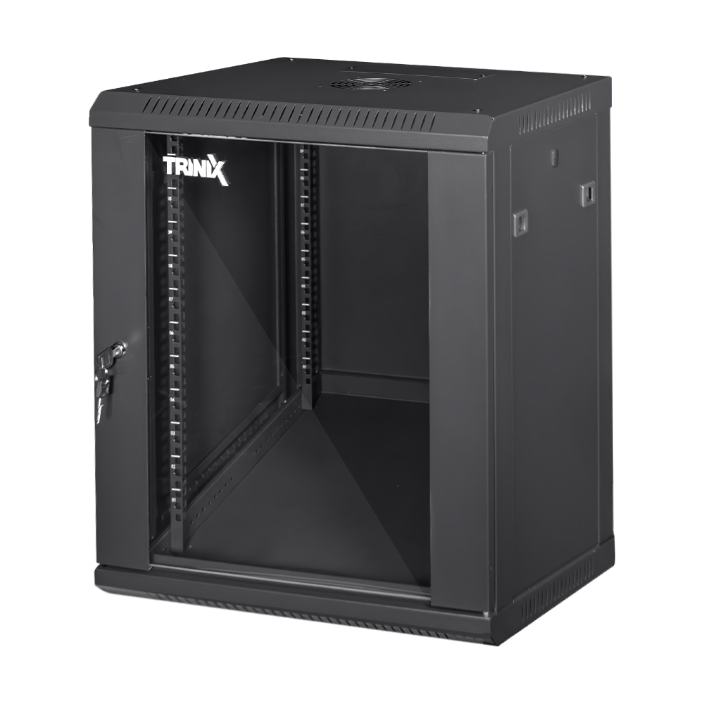 Комутаційна шафа TRX-12U/600x450x637 Black Trinix