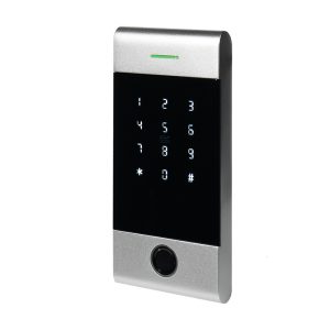 Клавіатура з біометричним зчитувачем та контролером TRK-1206BTFW SILVER