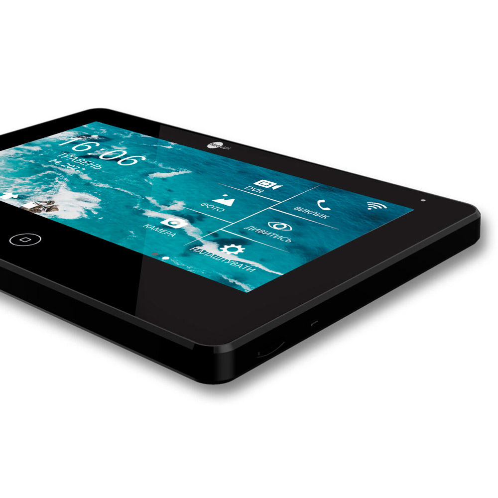 Відеодомофон ALPHA IPW BLACK Neolight Відеодомофон ALPHA IPW BLACK Neolight