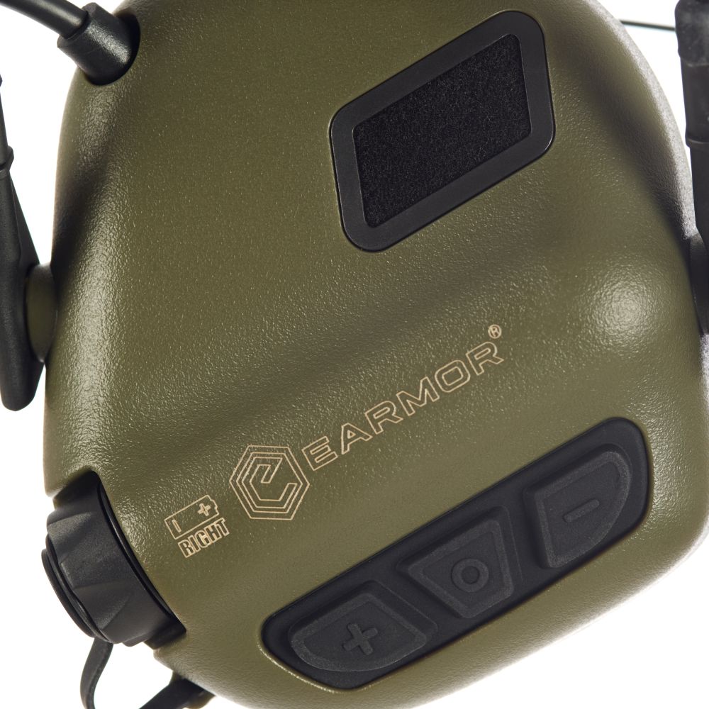 Активні захисні навушники Earmor M32X Plus (FG) Olive Активні захисні навушники Earmor M32X Plus (FG) Olive