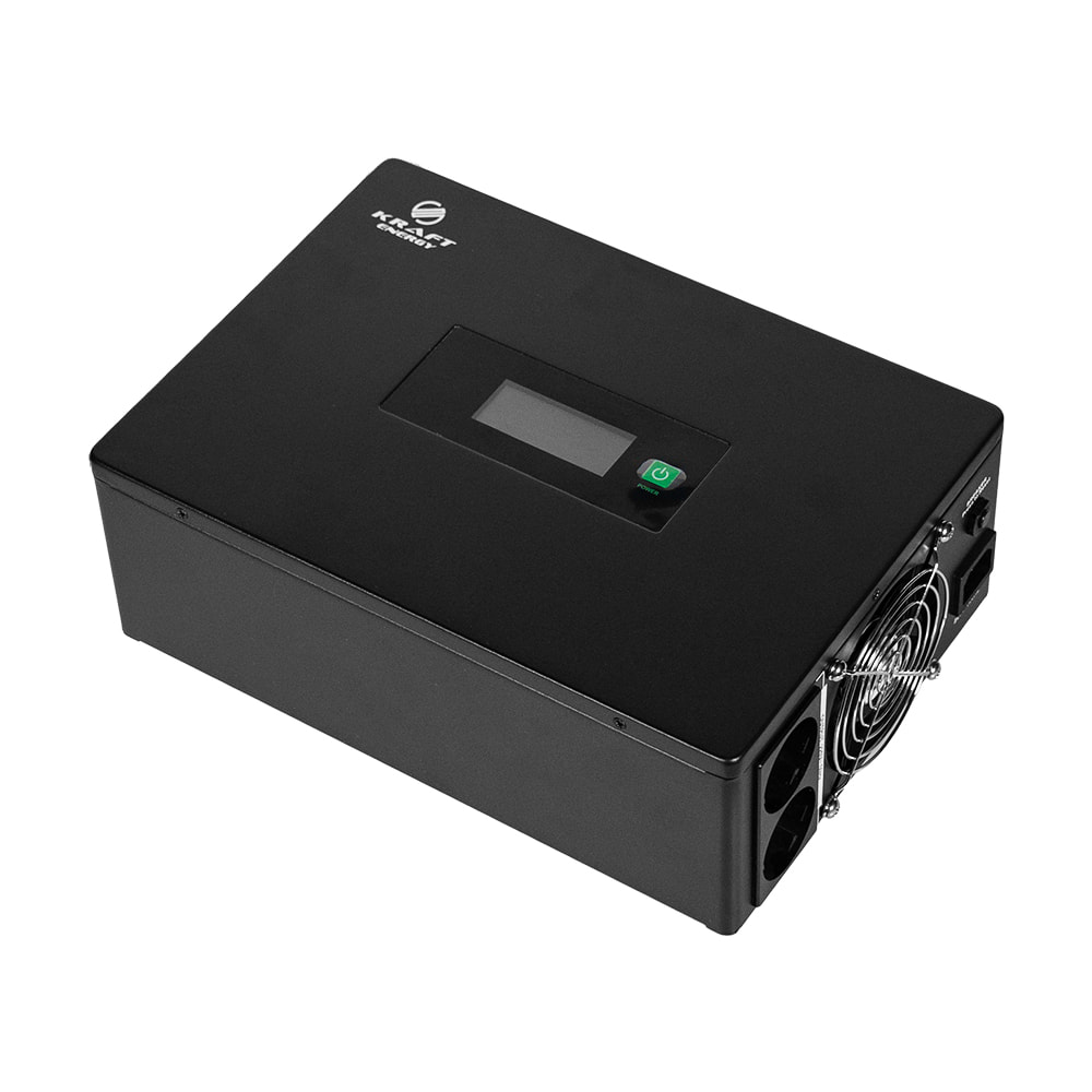 Інвертор виcокочастотний KRF-SAVR600VA/600W-12V Kraft Інвертор виcокочастотний KRF-SAVR600VA/600W-12V Kraft