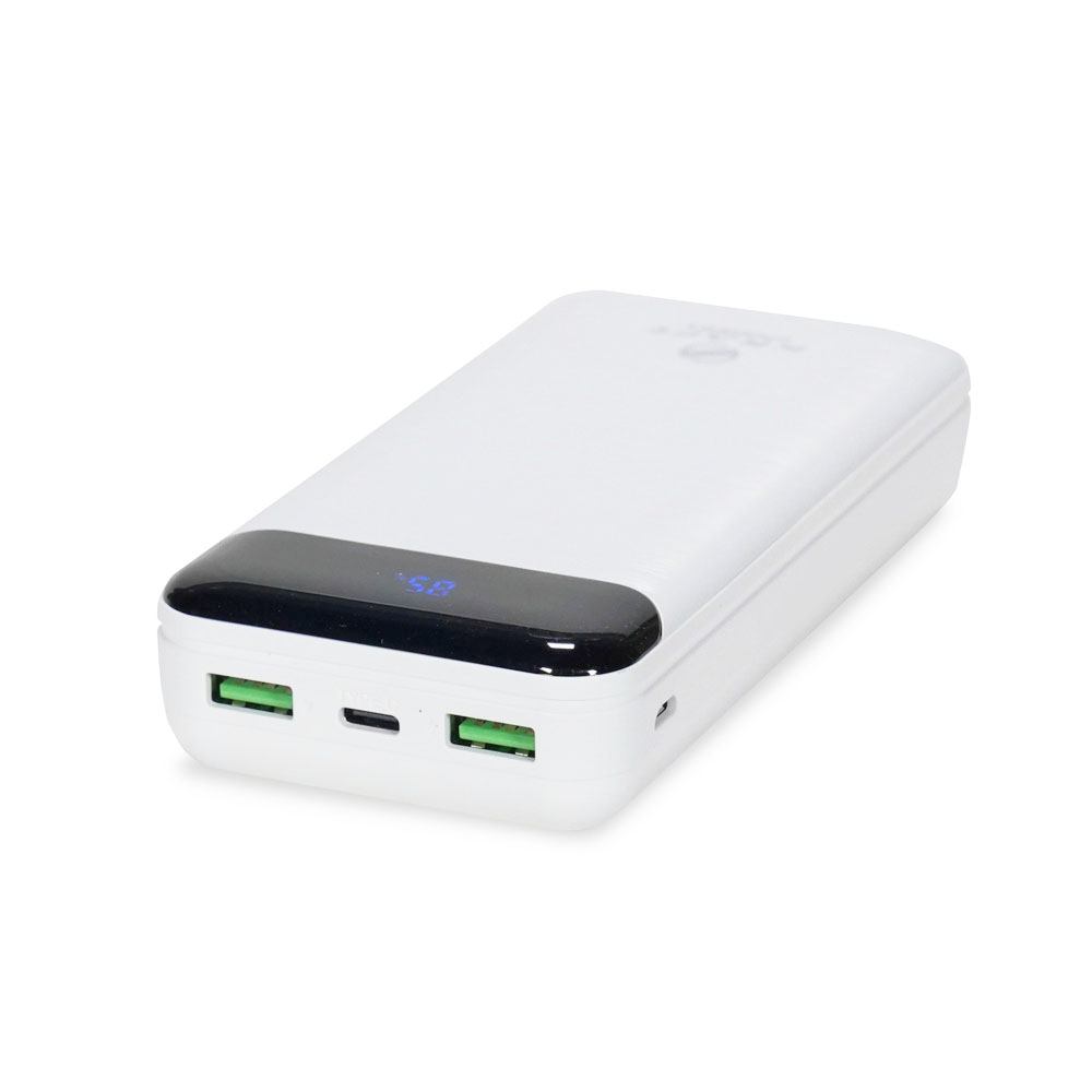 Power Bank KPB-2020FC (20000 mAh) White Kraft