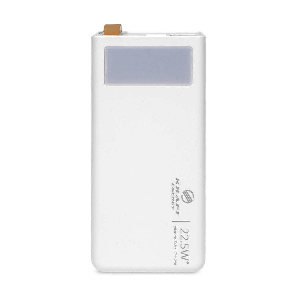 Power Bank KPB-2340FCL (40000 mAh) White Kraft Power Bank KPB-2340FCL (40000 mAh) White Kraft