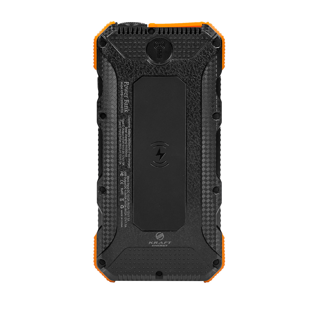 Power Bank KPB-U1830WFCS (20000 mAh) Orange Kraft Power Bank KPB-U1830WFCS (20000 mAh) Orange Kraft