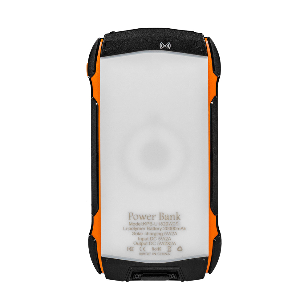 Power Bank KPB-U1820WCS (20000 mAh) Orange Kraft Power Bank KPB-U1820WCS (20000 mAh) Orange Kraft