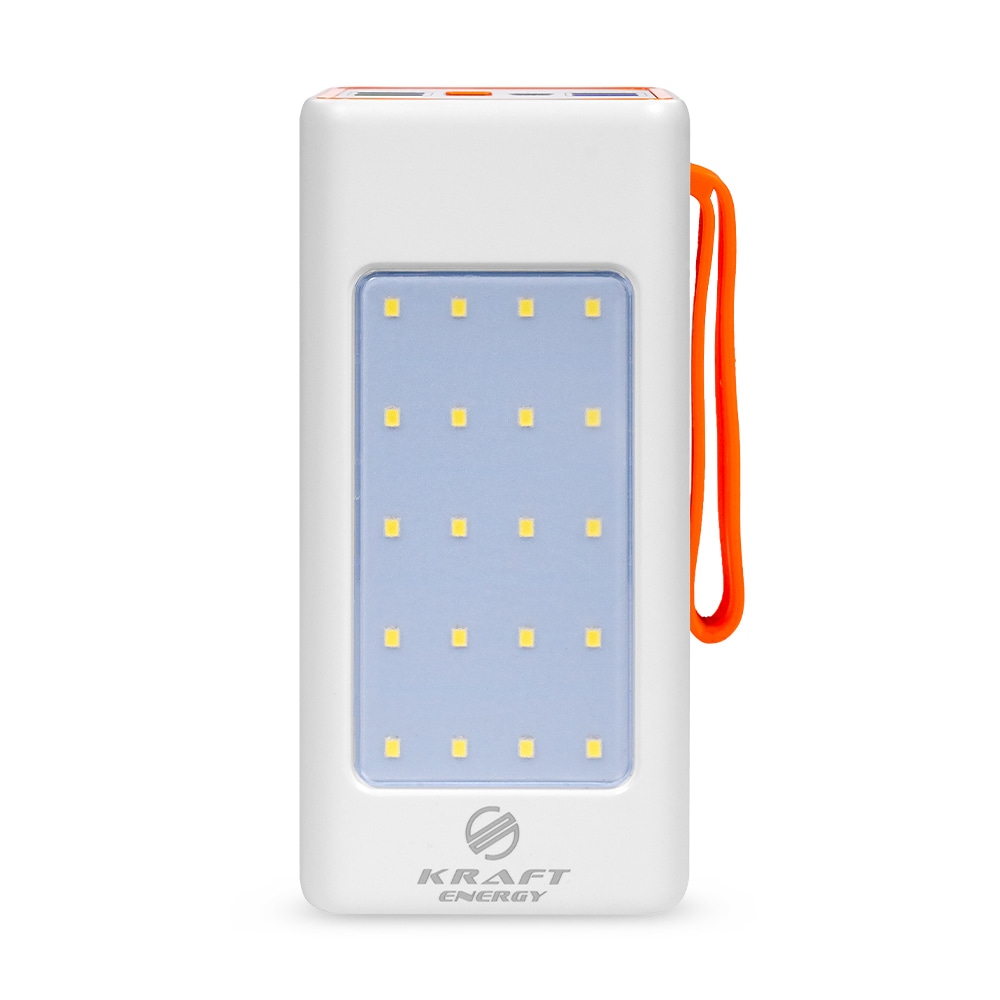 Power Bank KPB-2450FCL (50000 mAh) White Kraft Power Bank KPB-2450FCL (50000 mAh) White Kraft