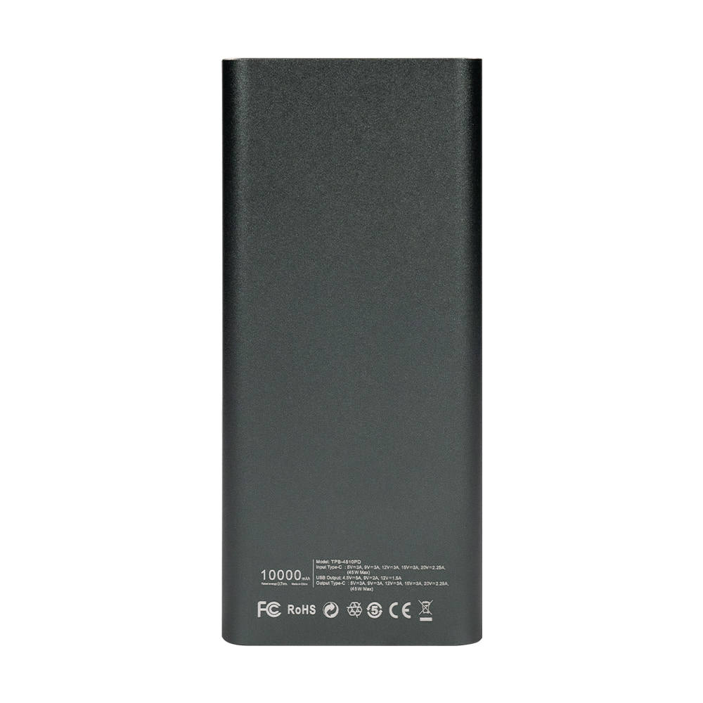 Power Bank TPB-4510PD (10000 mAh) Grey Trinix Power Bank TPB-4510PD (10000 mAh) Grey Trinix