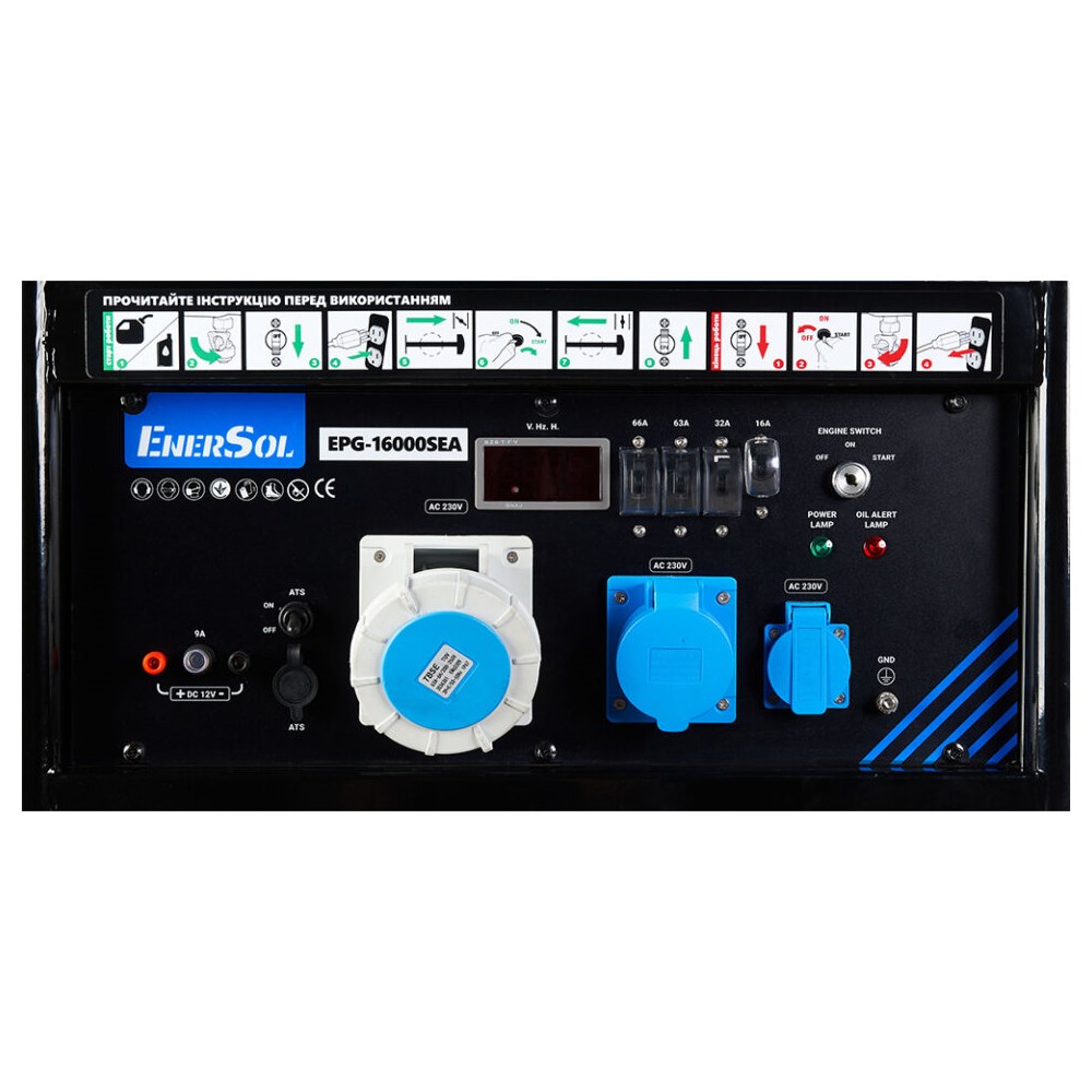 Генератор бензиновий EPG-16000SEA EnerSol Генератор бензиновий EPG-16000SEA EnerSol