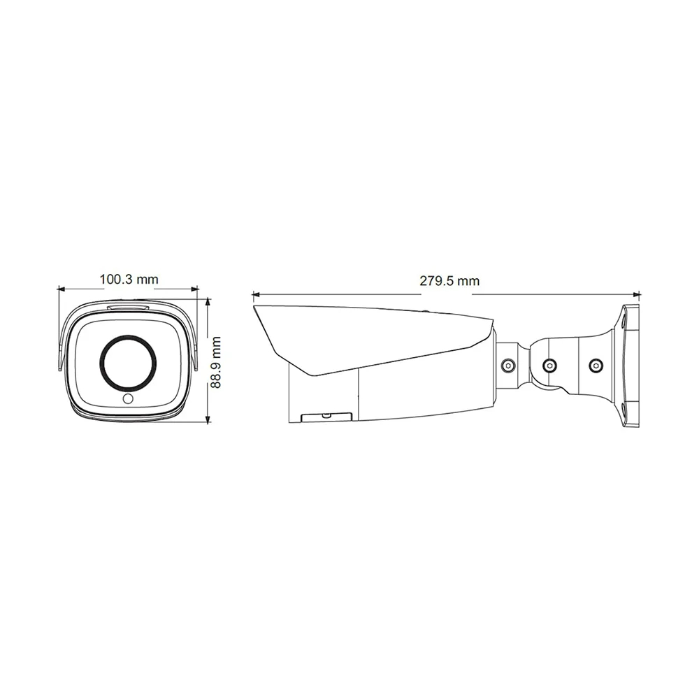 Відеокамера TD-9423A3-LR TVT 2Mp f=2.8-12 мм Відеокамера TD-9423A3-LR TVT 2Mp f=2.8-12 мм