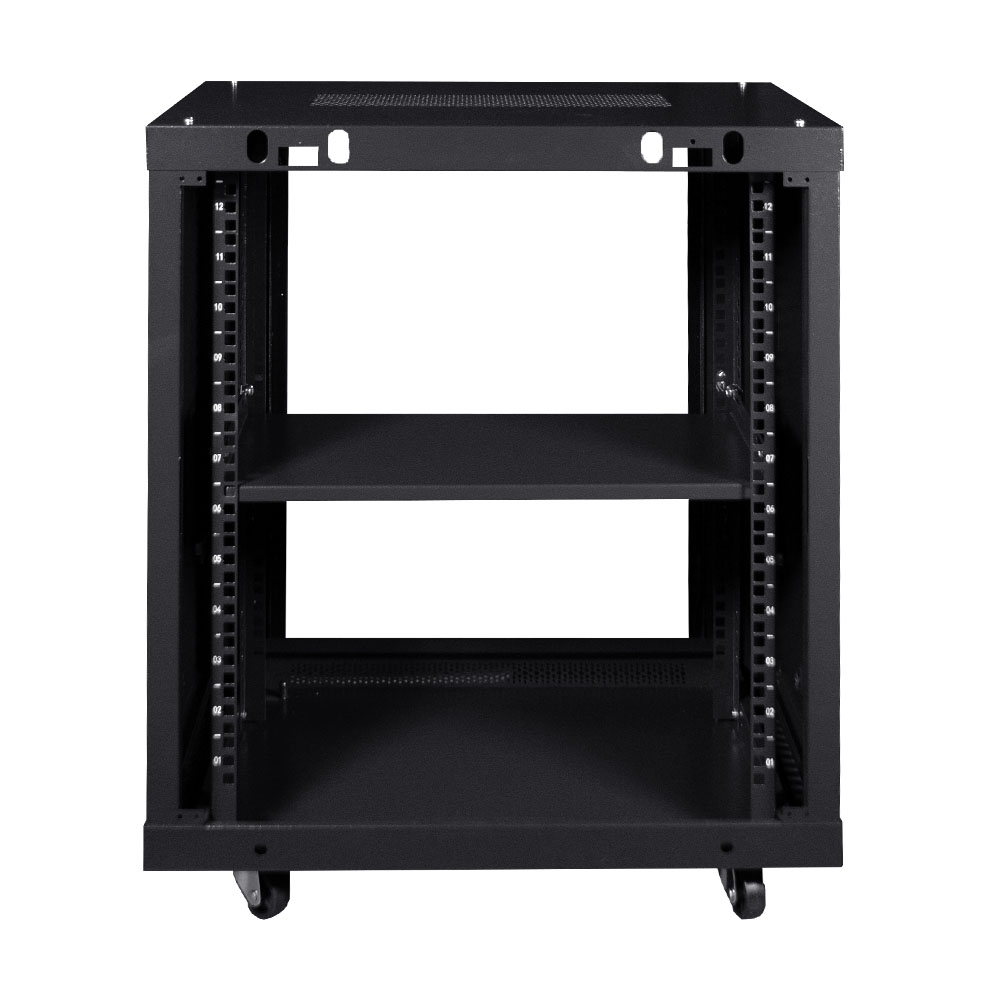 Комутаційна шафа NVC-12U/600x450x640 Black Комутаційна шафа NVC-12U/600x450x640 Black