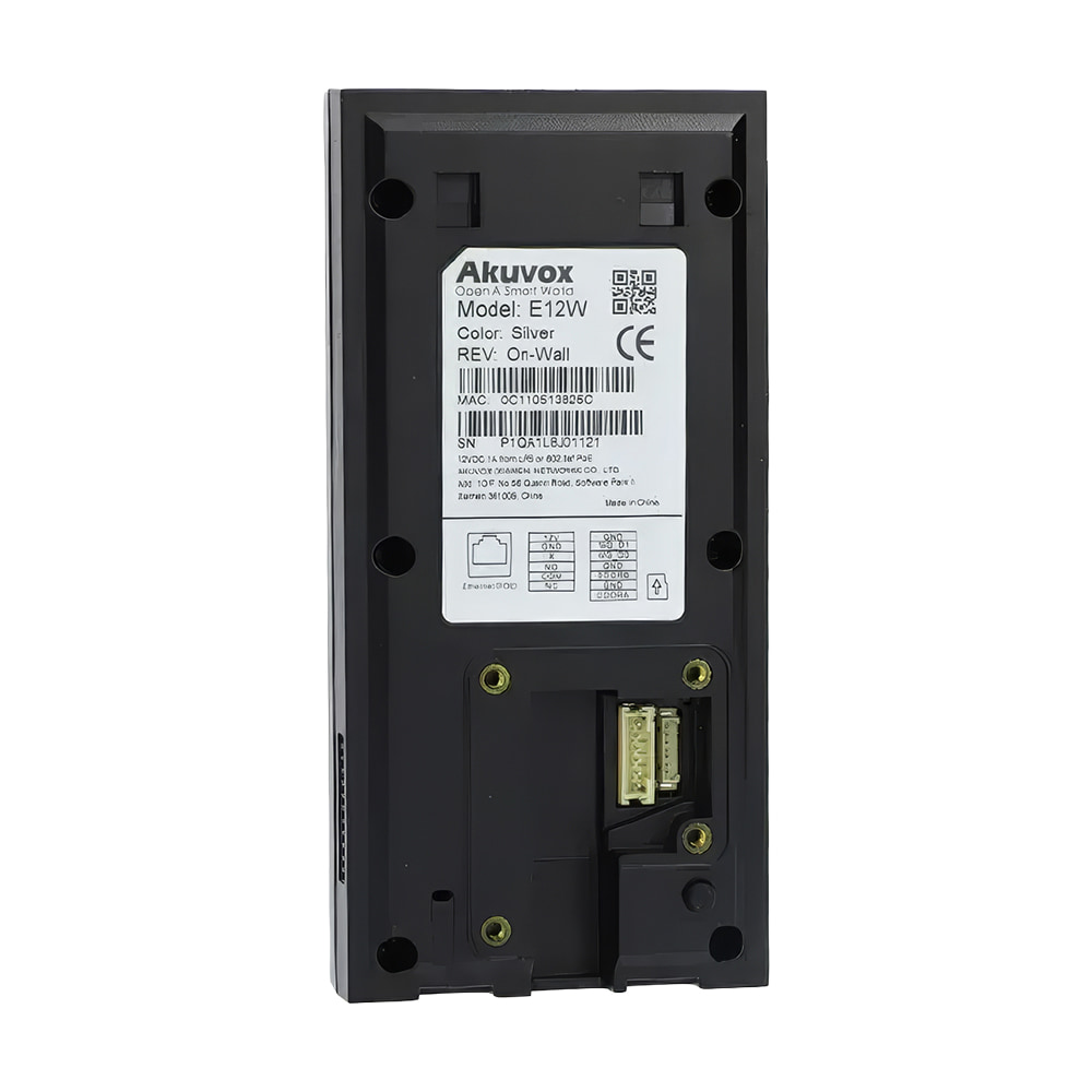 Інтерком виклична панель E12W Akuvox Інтерком виклична панель E12W Akuvox