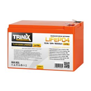 Акумуляторна батарея 12 Ah 12V TLFP-1212S Ultra LiFePO4 TRINIX