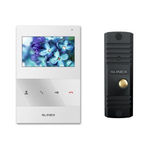 Комплект відеодомофону SQ-04 WHITE + ML-16HD BLACK Slinex