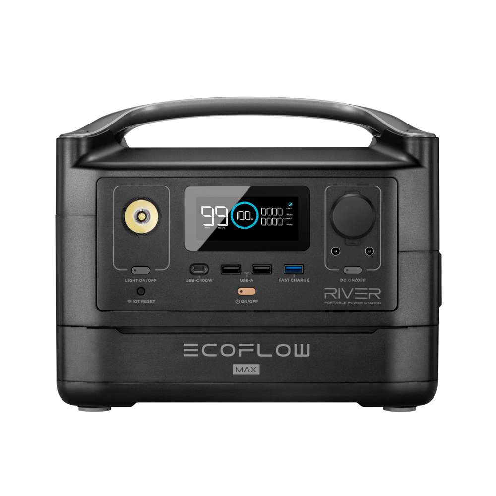 Зарядна станція EcoFlow RIVER Max (576 Вт·г) Зарядна станція EcoFlow RIVER Max (576 Вт·г)
