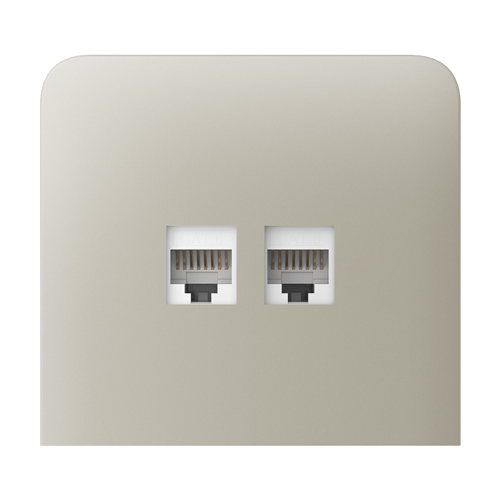 Фронтальна панель Ajax SideCover (LAN) vertical ivory Фронтальна панель Ajax SideCover (LAN) vertical ivory