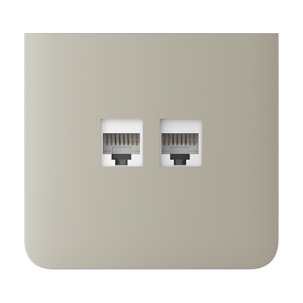 Фронтальна панель Ajax SideCover (LAN) vertical ivory Фронтальна панель Ajax SideCover (LAN) vertical ivory