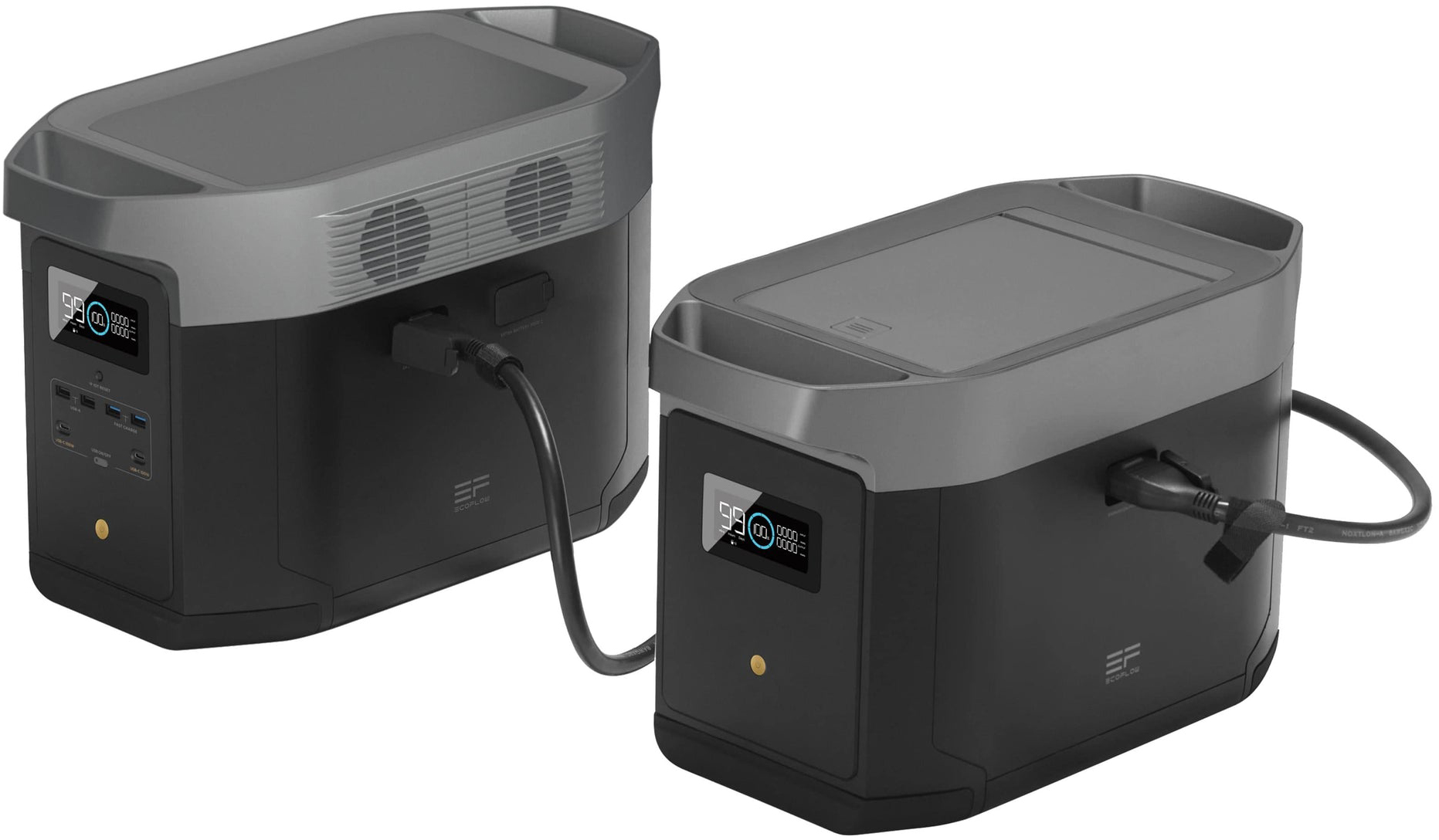 Комплект EcoFlow DELTA Max(2000) + DELTA Max Extra Battery Комплект EcoFlow DELTA Max(2000) + DELTA Max Extra Battery