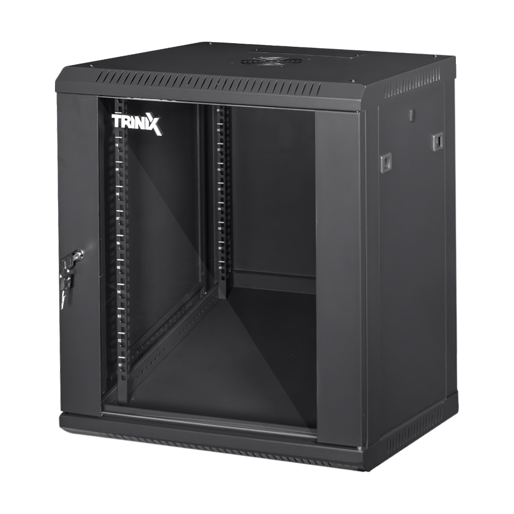 Комутаційна шафа TRX-12U/600x600x637 Black Trinix Комутаційна шафа TRX-12U/600x600x637 Black Trinix