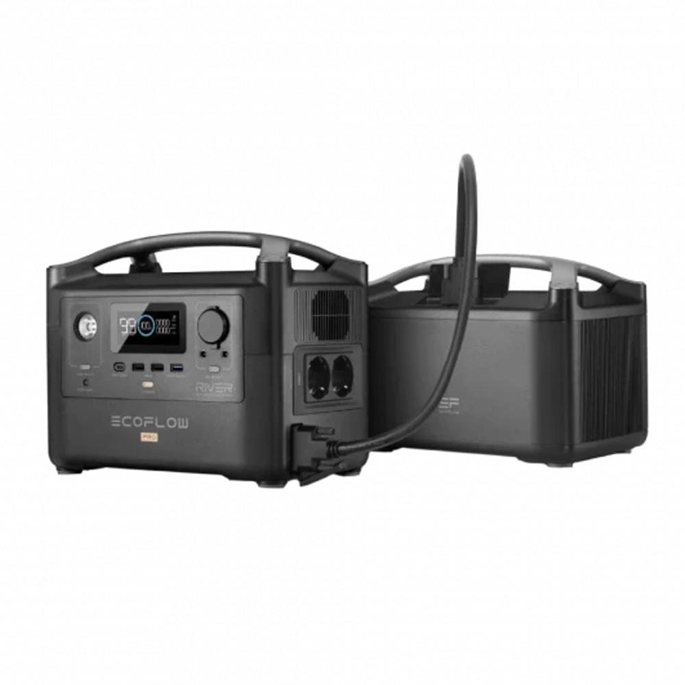 Комплект EcoFlow RIVER Pro + RIVER Pro Extra Battery Bundle Комплект EcoFlow RIVER Pro + RIVER Pro Extra Battery Bundle
